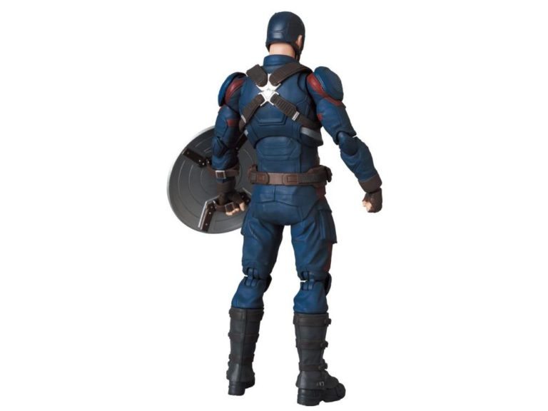 Avengers Endgame Mafex Captain America No 130 Action Figure Kapow Toys