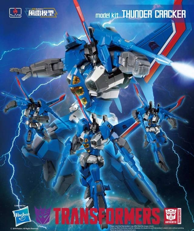 Flame Toys Furai Model 06 Thundercracker Model Kit