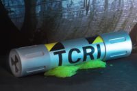 NECA TMNT 1990 Movie TCRI Mutagen Canister Prop Replica