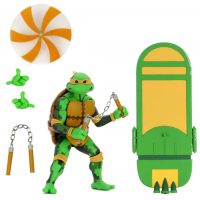 NECA TMNT Turtles in Time Michelangelo Action Figure
