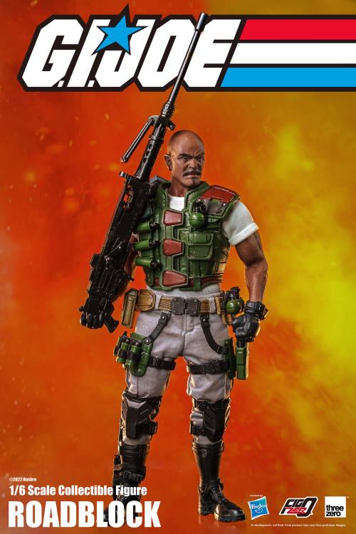 Threezero G.I. Joe Roadblock 1 6 Scale Figure