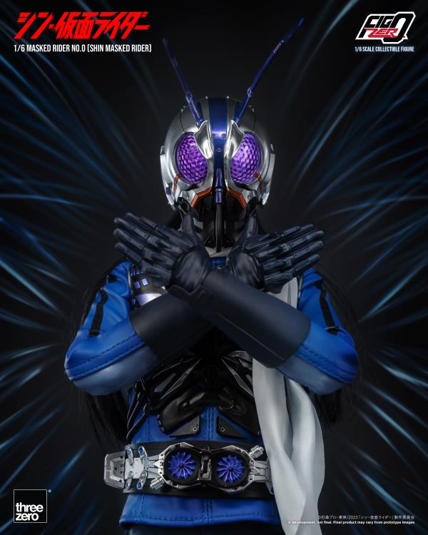 FigZero Shin Kamen Rider Kamen Rider No. 0 1/6 Scale Figure – Kapow Toys