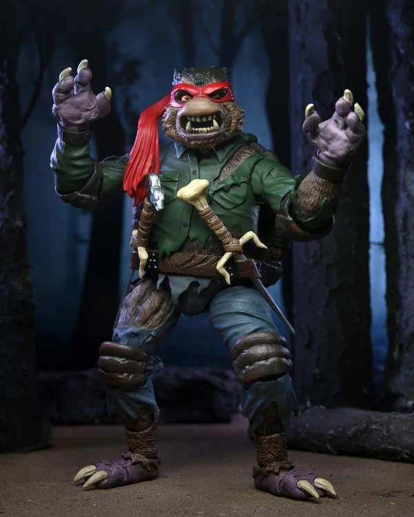 Neca Universal Monsters X Tmnt Ultimate Raphael As The Wolfman Kapow Toys