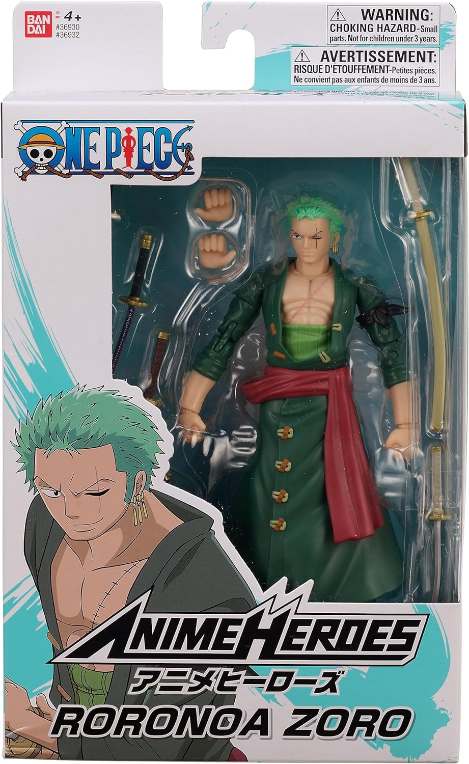 Bandai Anime Heroes Roronoa Zoro – Kapow Toys