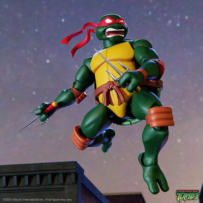 Super7 Teenage Mutant Ninja Turtles 2003 Raphael Ultimates Action ...