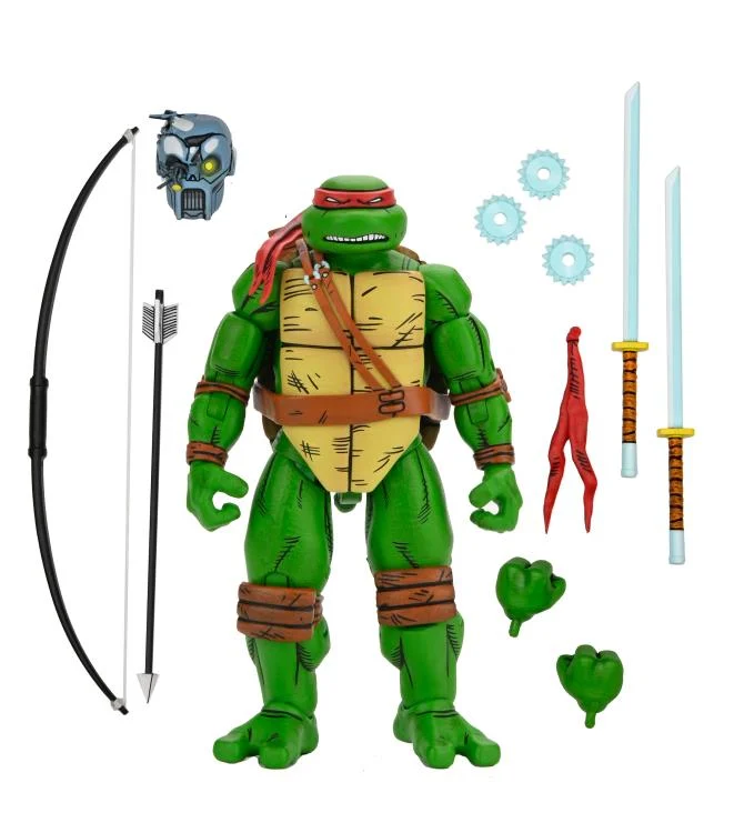 NECA Teenage Mutant Ninja Turtles Mirage Comics Leonardo Action Figure Kapow Toys