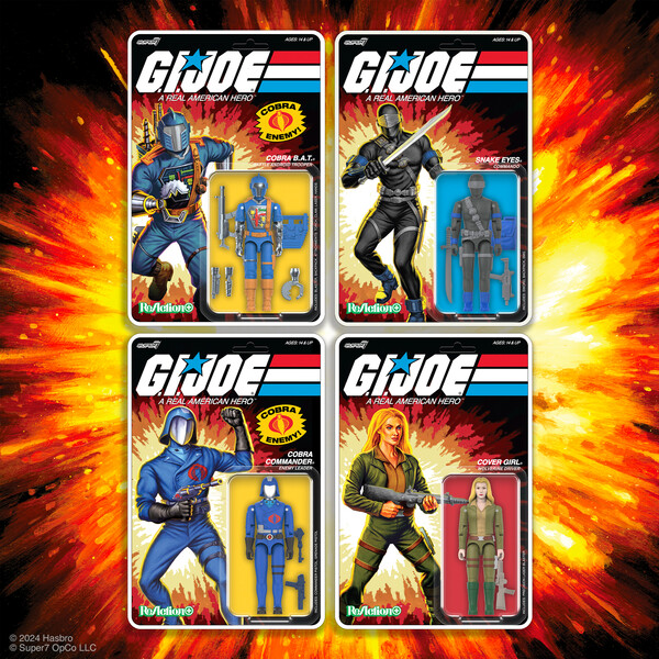 Super7 G.I.Joe O-Ring Wave 1 Set of 4 – Kapow Toys