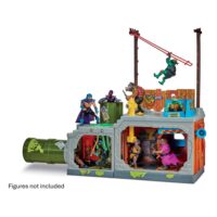 Teenage Mutant Ninja Turtles Sewer Lair Playset Retro Reissue