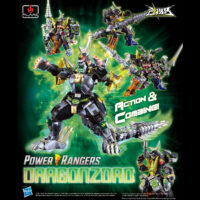 Flame Toys Power Rangers Go! Kari Kuri Dino Dragonzord
