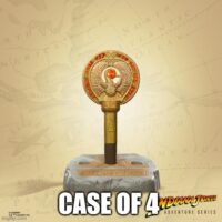 Case of 4 Indiana Jones Adventure Series Premium Artifacts Staff of Ra Talisman Electronic Replica