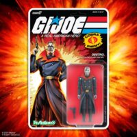 Super7 G.I. Joe ReAction+ Destro ( Movie ) Action Figure
