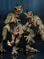 Loose Collector The Crypt Chupacabras Action Figure 3 Pack