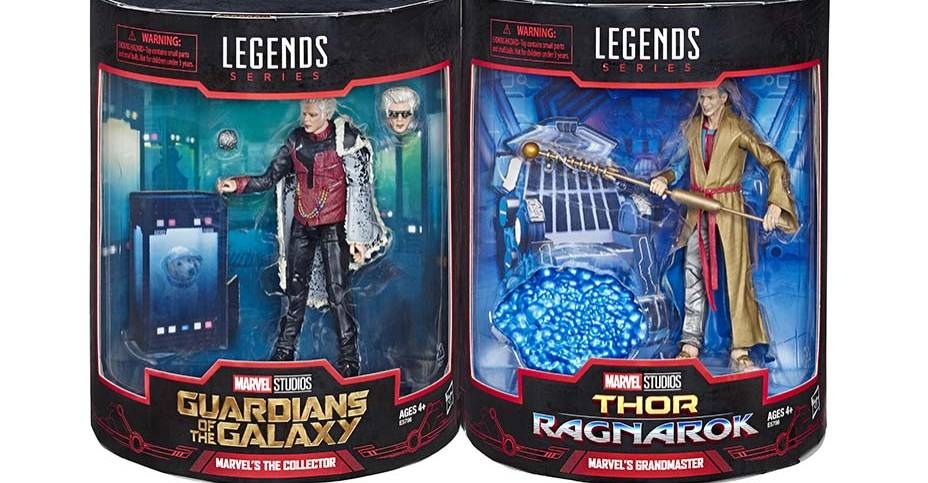 Hasbro: SDCC Marvel Legends The Collector and Grandmaster 2-Pack Video  Review and Quick Pics