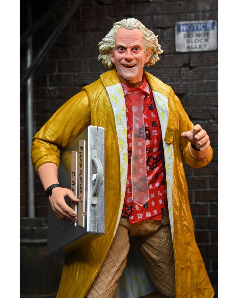 NECA Back to the Future Part II Ultimate Doc Brown Action Figure ...