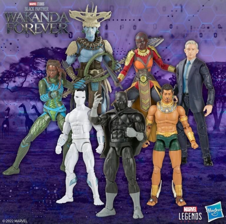 Marvel Legends Wakanda Forever Attuma BAF Set of 6 – Kapow Toys