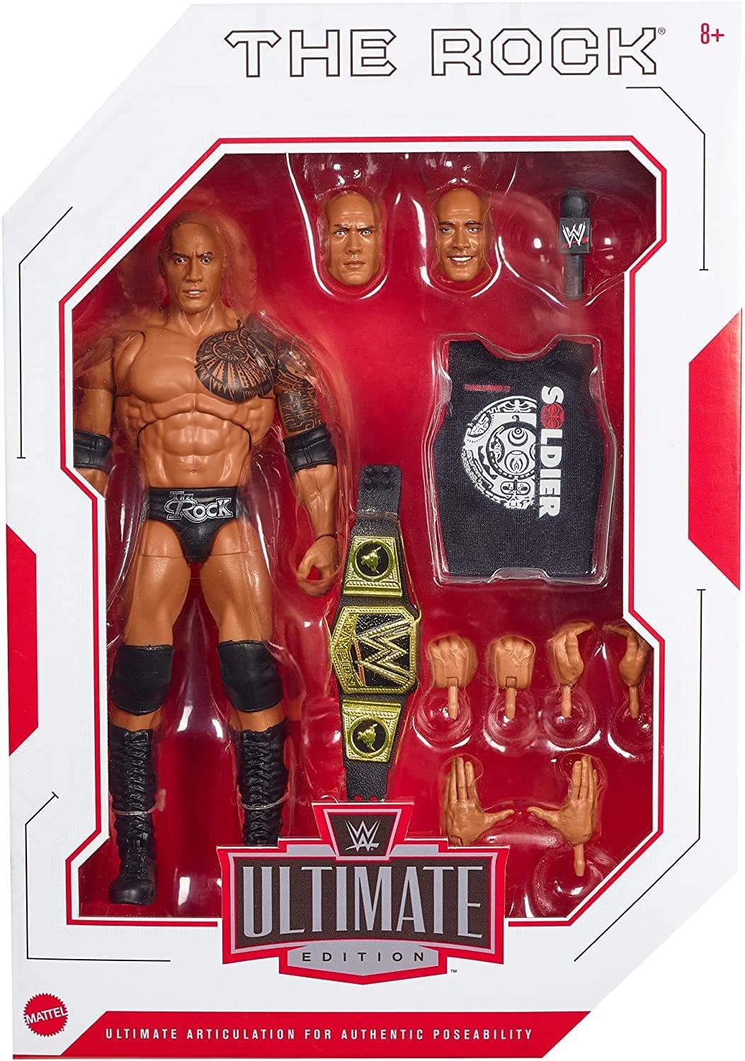 WWE Ultimate Edition The Rock – Kapow Toys