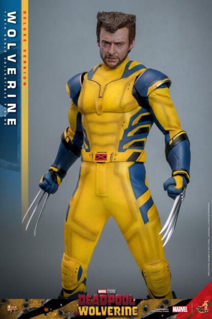 Hot Toys MMS574 Deadpool and Wolverine Deluxe Wolverine 1/6 Scale Figure