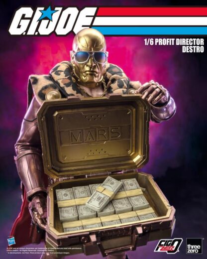 Threezero G.I. Joe FigZero Profit Director Destro Exclusive