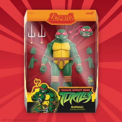 Super7 Teenage Mutant Ninja Turtles 2003 Raphael Ultimates Action Figure