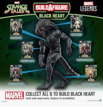 Marvel Legends Strange Tales Blackheart Build A Figure Wave