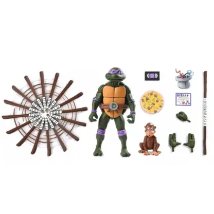 NECA Teenage Mutant Ninja Turtles Pizza Club VHS Set of 4