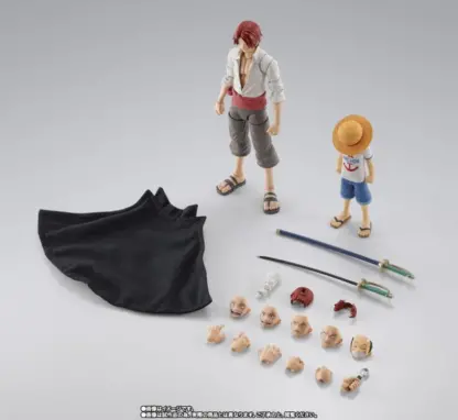 S.H.Figuarts One Piece Shanks and Luffy ( Childhood Version )