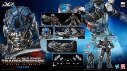 Threezero Transformers Rise of the Beast DLX Mirage and Noah Diaz