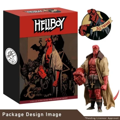 1000 Toys Hellboy 30th Anniversary Hellboy 1/12 Scale Action Figure