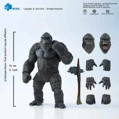 HIYA Toys Godzilla X Kong The New Empire King Kong Exquisite Basic