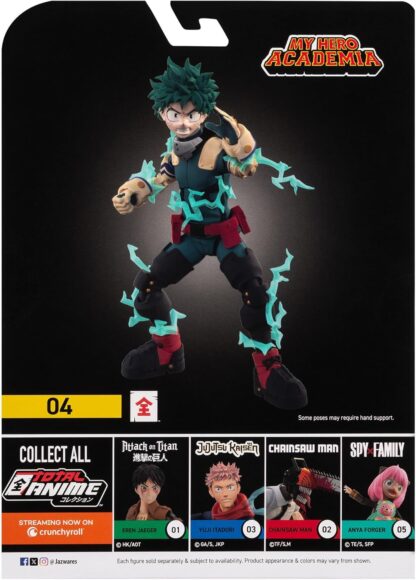 Total Anime My Hero Academia Izuku Midoriya Action Figure