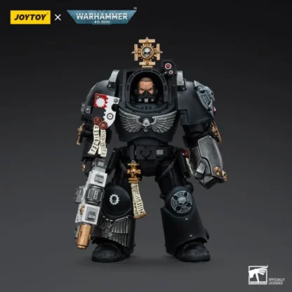 Joytoy Warhammer 40K Iron Hands Captain in Terminator Armour 14cm Action Figure