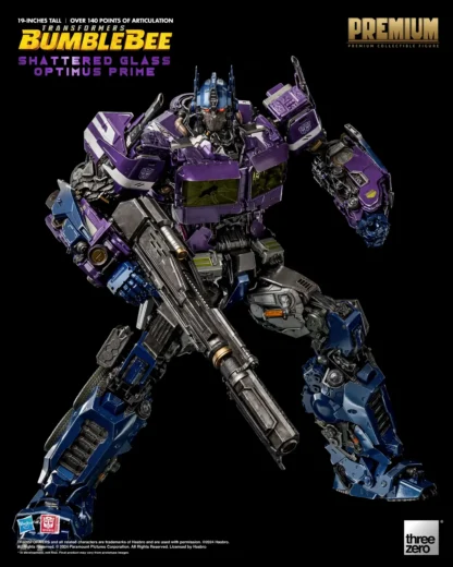 Threezero Transformers Shattered Glass PREMIUM Optimus Prime Figure