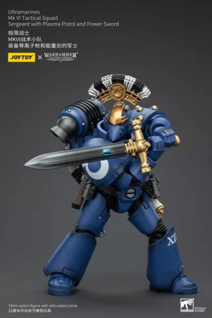 JoyToy The Horus Heresy Ultramarines MKVI Tactical Squad Sergeant with Plasma Pistol and Power Sword