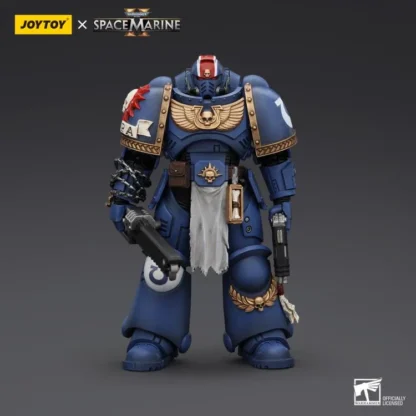 Joytoy Warhammer 40K Space Marine 2 Ultramarines Lieutenant Titus 14cm Action Figure