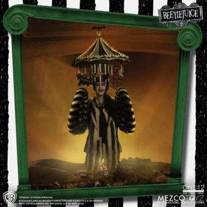 Mezco One:12 Collective Beetlejuice ( 1988 ) Deluxe Edition Action Figure