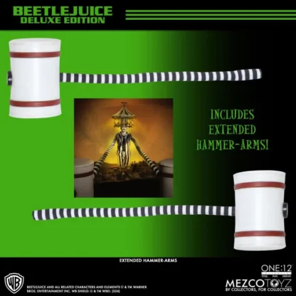 Mezco One:12 Collective Beetlejuice ( 1988 ) Deluxe Edition Action Figure