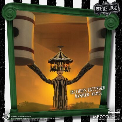 Mezco One:12 Collective Beetlejuice ( 1988 ) Deluxe Edition Action Figure