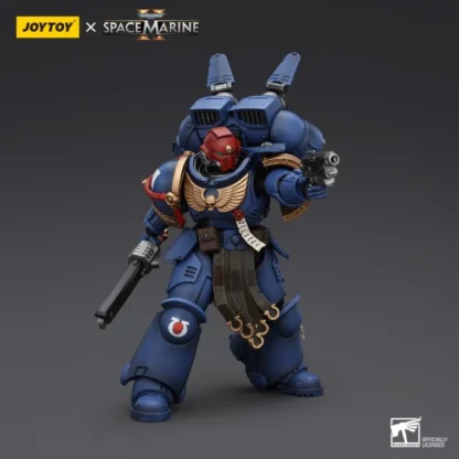 Joytoy Warhammer 40K Space Marine 2 Ultramarines Sergeant Gadriel 14cm Action Figure