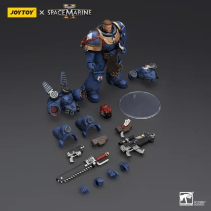 Joytoy Warhammer 40K Space Marine 2 Ultramarines Sergeant Gadriel 14cm Action Figure